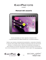 Easypix EasyPad 1370 Manual de usuario