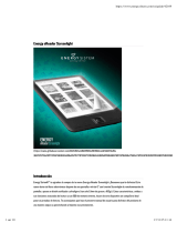 ENERGY SISTEM eReader Screenlight Manual de usuario