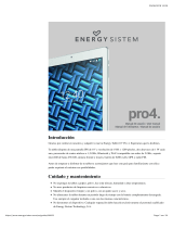 ENERGY SISTEM Energy Pro 4 Instrucciones de operación