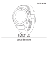 Garmin Fenix 5X Manual de usuario