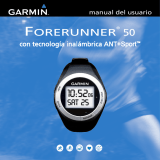 Garmin Forerunner® 50 Manual de usuario