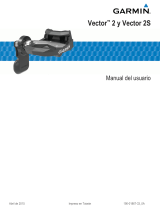 Garmin Vector 2S Manual de usuario