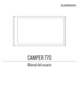 Garmin Camper 770 Manual de usuario