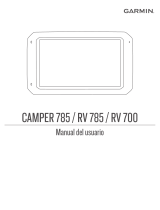 Garmin Camper 785 Manual de usuario
