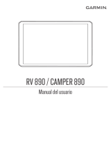 Garmin Camper 890 Manual de usuario