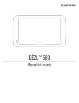 Garmin Dezl 580 Manual de usuario
