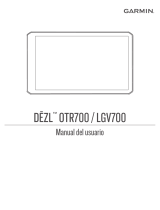 Garmin Dezl OTR700 Manual de usuario