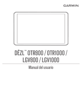 Garmin Dezl LGV-800 Manual de usuario