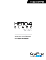 GoPro Hero 4 Black Music Guía de inicio rápido