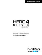 GoPro Hero 4 Silver Music Guía de inicio rápido