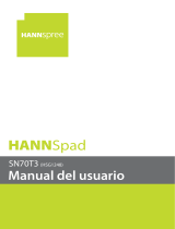Hannspree HannsPad SN70T3 Instrucciones de operación