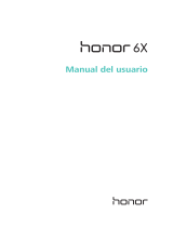 Honor 6x Manual de usuario
