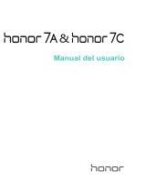 Honor 7A Instrucciones de operación