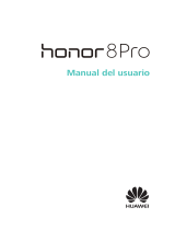 Honor 8 Pro Manual de usuario