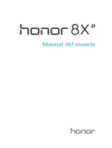 Honor 8X Manual de usuario
