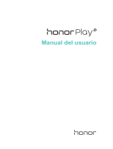 Honor Play Manual de usuario