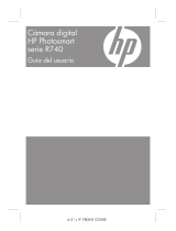 HP PhotoSmart R740 Instrucciones de operación