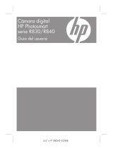 HP PhotoSmart R847 El manual del propietario