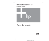 HP PhotoSmart R837 Instrucciones de operación