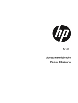 HP f558 Car Camcorder Manual de usuario