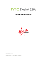 HTC Desire 626S Virgin Mobile Manual de usuario