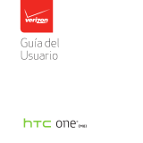 HTC One M8 Verizon Wireless Guía del usuario