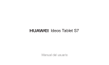 Huawei Ideos Tablet S7 Manual de usuario