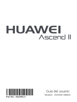 Huawei Ascend II Tracfone Guía del usuario