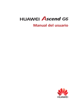Huawei Ascend G6 Manual de usuario