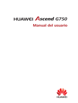 Huawei Ascend G750 Instrucciones de operación