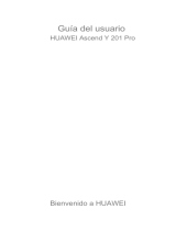 Huawei Ascend Y201 Pro Guía del usuario