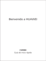Huawei CM980 Guía de inicio rápido