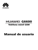 Huawei G6600 Telefónica Manual de usuario