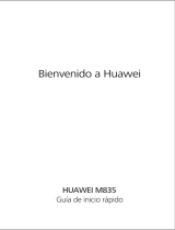 Huawei M835 Guía de inicio rápido