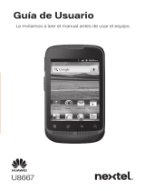 Huawei U8667 Nextel Guía del usuario