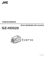 JVC GZ-HD520 Manual de usuario