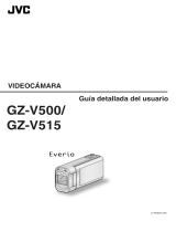 JVC GZ-V500 Guía del usuario