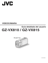 JVC GZ-VX810 Manual de usuario