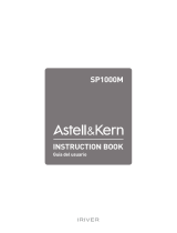Astell & Kern Astell & Kern SP1000M Manual de usuario
