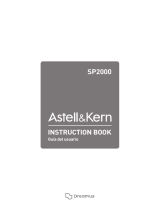 iRiver Astell & Kern SP2000 Manual de usuario