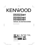Kenwood DDX8024BT El manual del propietario