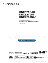 Kenwood DNX 521 VBT Instrucciones de operación