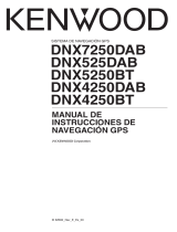 Kenwood DNX 525 DAB El manual del propietario