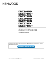Kenwood DNX 771 HD Instrucciones de operación
