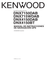 Kenwood DNX 4150 DAB El manual del propietario