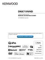 Kenwood DNX719VHD Instrucciones de operación