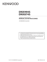 Kenwood DNX 874 S Instrucciones de operación
