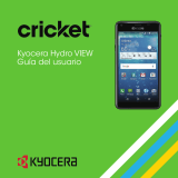 KYOCERA Hydro View Cricket Wireless Guía del usuario