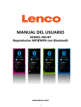 Lenco XEMIO-760 BT Manual de usuario