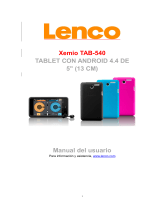 Lenco KidzTab 520 Mini Manual de usuario